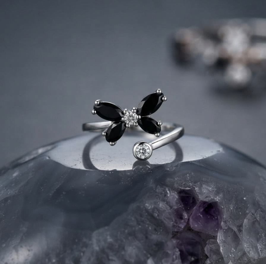 Sylvan-BUTTERFLY - Black