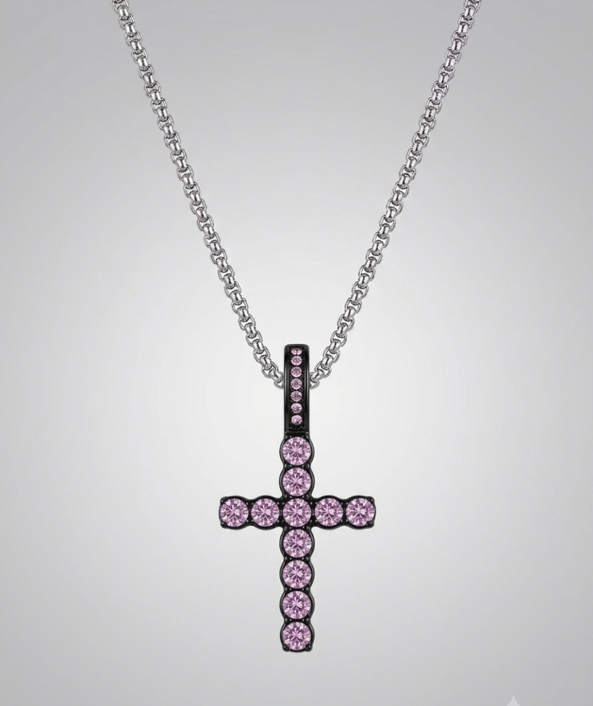Pink Mommy Cross