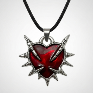 Red Spikes Heart