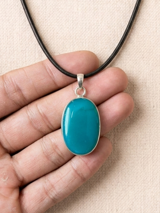 Blue Stone Oval