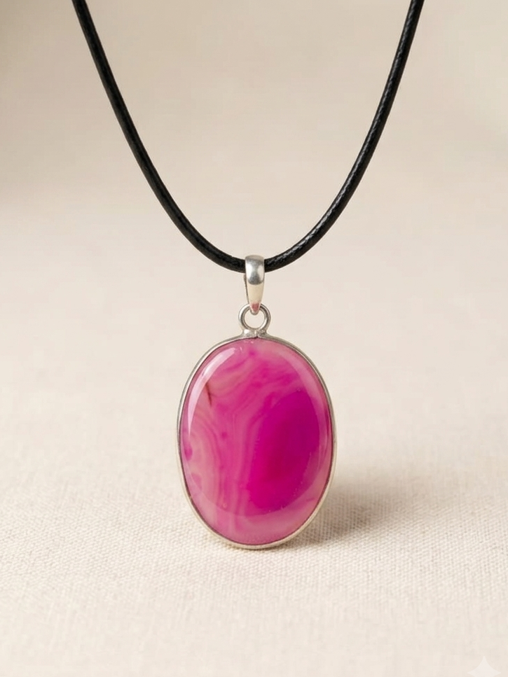 Pink Oval Stone