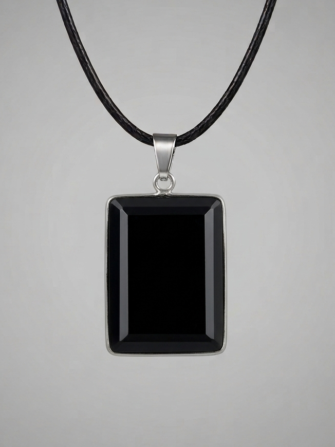 Big Square Black Stone