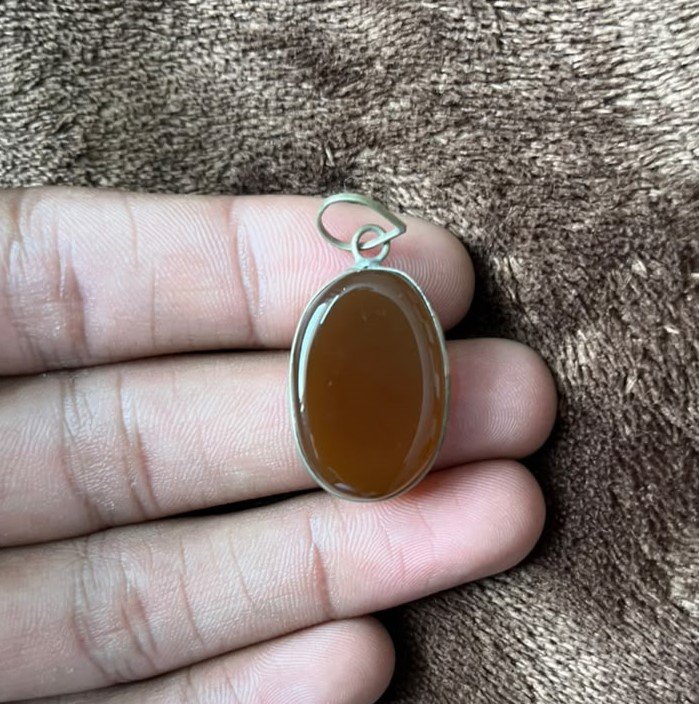 Brown Oval Stone - Image 2
