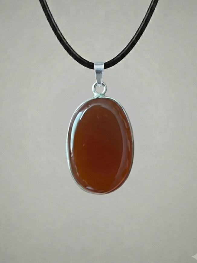 Brown Oval Stone