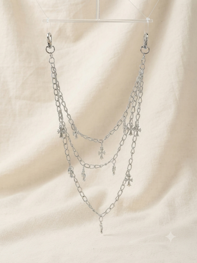 Side Jeans Chain - Cross