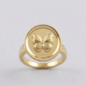 Butterfly Stamp Ring