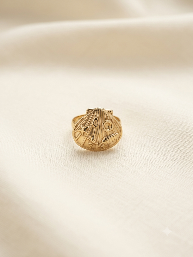 Beach Shell ring