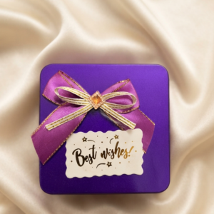 Midium Square Jewellery Box [Purple]