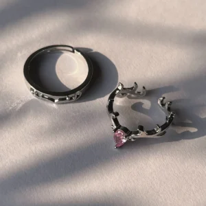 Deer couple ring