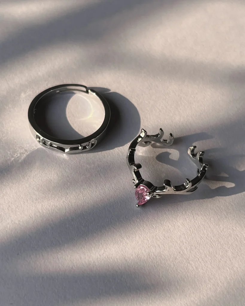 Deer couple ring