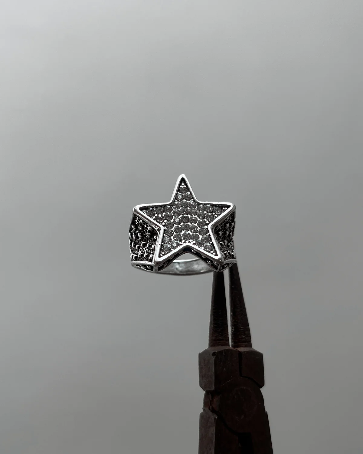 Iced Star Ring