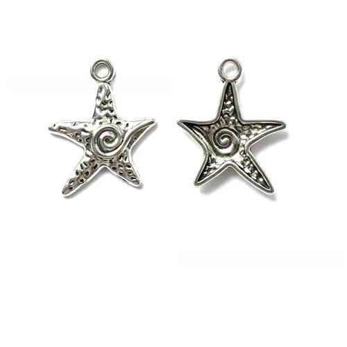 Zinc Marine Style Pendant with Electroplated Finish, Jewelry Accessories