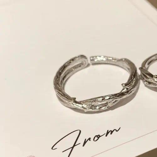 Lucky Heart Ring for Unisex in Simple Style Made of Zinc Alloy