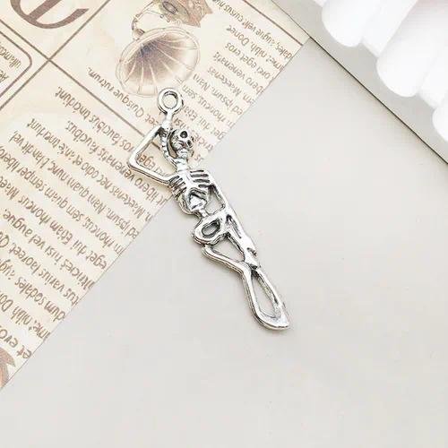 1 Piece Alloy DIY Jewelry Pendant Featuring Electroplated Design, Perfect for Halloween Accessories