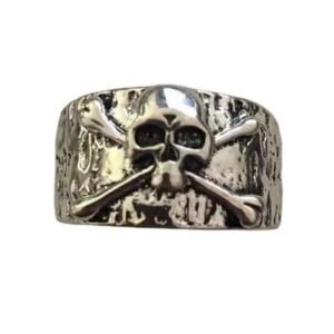 Retro Geometric Plain silver Cross Plating Retro Unisex Rings