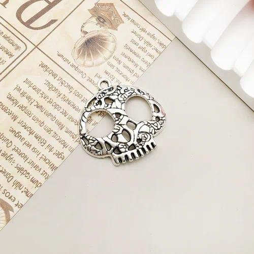 1 Piece Alloy DIY Jewelry Pendant Featuring Electroplated Design, Perfect for Halloween Accessories