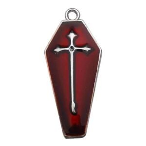 20 PCS Alloy Cross Pendants with Electroplated Finish in Silver, Sweet Style Jewelry Accessories