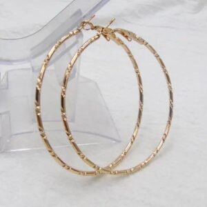 Fashion Geometric Earrings for Women, Electroplated Alloy Design, 1 Pair