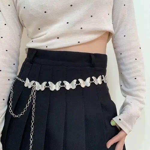 Bohemian Metal Waist Chain Women's Vintage Belt Sexy Women's Waist Accessory Gold Silver Rose Gold