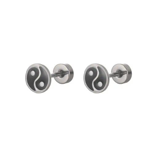 Trillion-cut Electroplated Earrings with 0.03?m-0.05?m Coating Thickness and 304 Stainless Steel Ear Pins for Women