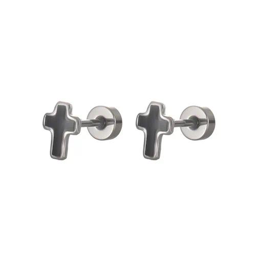 Trillion-cut Electroplated Earrings with 0.03?m-0.05?m Coating Thickness and 304 Stainless Steel Ear Pins for Women