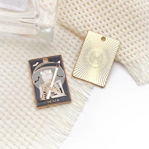 1 Piece 19*28mm Alloy Tower Sun Flower Pendant DIY Jewelry Accessories Keychain