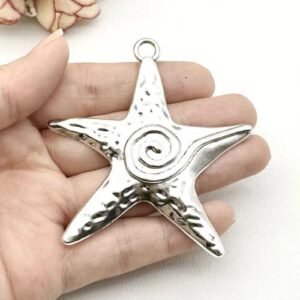 Zinc Alloy Starfish Pendant DIY Jewelry Accessories Keychain  Bestselling Combination Decoration Pendants